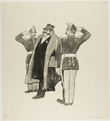 One Hundred Million, February 1894. Creator: Theophile Alexandre Steinlen