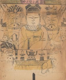 One hundred thirty-five woodblock prints including New Year's pictures (nianh..., 19th-20th century. Creator: Unknown