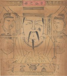 One hundred thirty-five woodblock prints including New Year's pictures (nianh..., 19th-20th century. Creator: Unknown