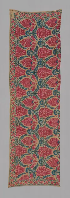 One-half of a Bedspread, Greece, 17th century. Creator: Unknown