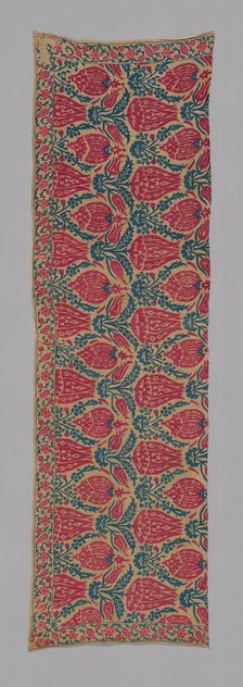 One-half of a Bedspread, Greece, 17th century. Creator: Unknown