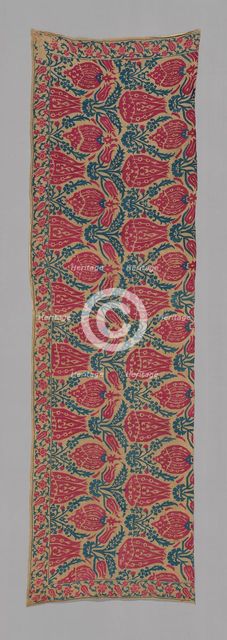 One-half of a Bedspread, Greece, 17th century. Creator: Unknown.