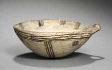 One-Handled Bowl, c. 1450-1200 BC. Creator: Unknown
