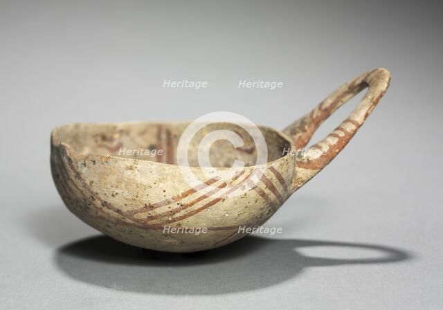 One-Handled Bowl, c. 1725-1600 BC. Creator: Unknown.