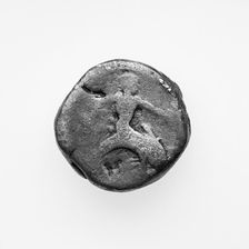 One Small Bronze Reliquary (on a chain), 3rd century A.D. Creator: Unknown