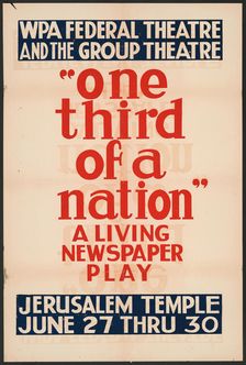 One Third of a Nation, New Orleans, 1938. Creator: Unknown