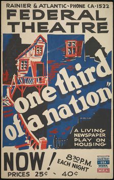 One Third of a Nation, Cincinnati, 1938. Creator: Unknown