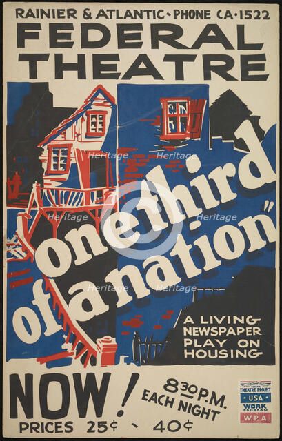 One Third of a Nation, Cincinnati, 1938. Creator: Unknown.