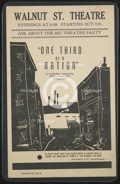 One Third of a Nation, Portland, OR, 1938. Creator: Unknown.