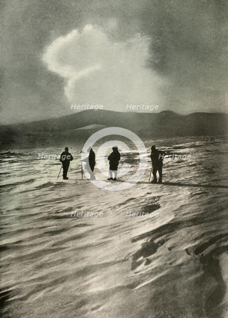 'One Thousand Feet Below The Active Cone', 1908, (1909).  Artist: Unknown.