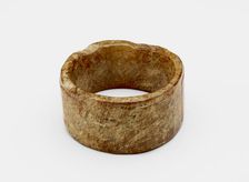 One-tier tube (cong ?) with masks, Late Neolithic period, ca. 3300-ca. 2250 BCE. Creator: Unknown