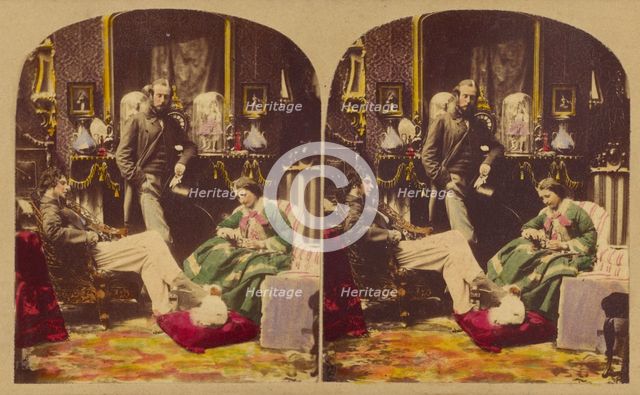 One too many, about 1860. Creators: London Stereoscopic & Photographic Co, Joseph John Elliott.