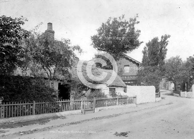 One Tree Cottage, Bispham, Lancashire, 1890-1910. Artist: Unknown