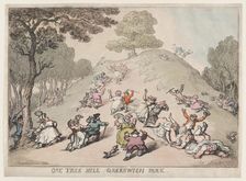 One Tree Hill, Greenwich Park, 1802., 1802. Creator: Thomas Rowlandson