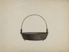 Onion Kettle, c. 1937. Creator: Harry Jennings