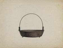 Onion Kettle, c. 1937. Creator: Harry Jennings