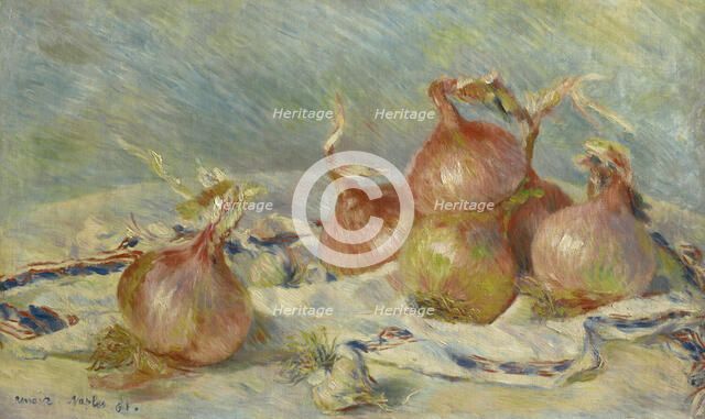Onions, 1881. Creator: Pierre-Auguste Renoir.