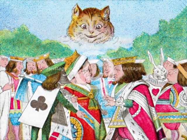 'Only the Cat's Head appeared', c1900. Artist: Unknown.