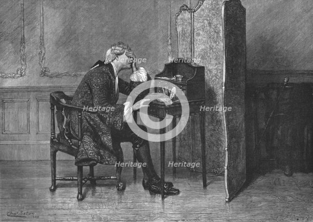 ''Only a Relic Dimm'd with Tears'', 1890. Creator: Unknown.