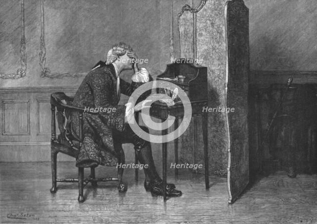 ''Only a Relic Dimm'd with Tears'', 1890. Creator: Unknown.