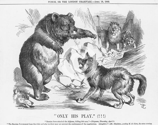 "Only His Play", 1885. Creator: Joseph Swain.