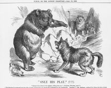 "Only His Play", 1885. Creator: Joseph Swain
