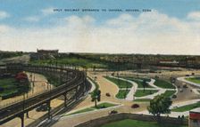 Only Railway Entrance to Havana, Havana, Cuba c1910