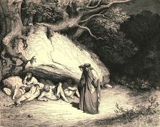 Only so far afflicted, that we live desiring without hope c1890. Creator: Gustave Doré