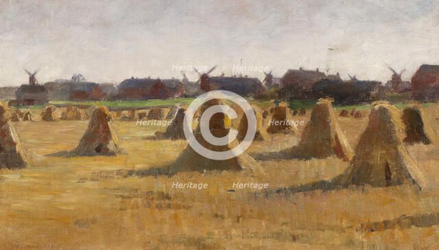 Önninge Village, Åland, 1888. Creator: Anna Wengberg.