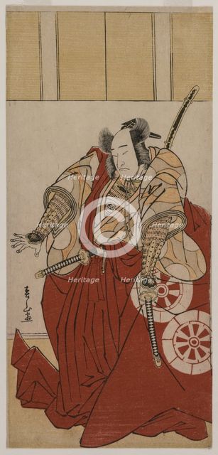 Onoe Matsusuke as Usui Sadamitsu, 1781. Creator: Katsukawa Shunzan (Japanese).