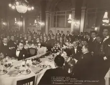 Onoranze Nazionali a F.T. Marinetti Animatore d'Italianita 1o Congresso Futuristi Italiano, 1924. Creator: Mario Castagneri