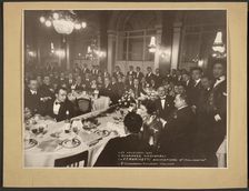 Onoranze Nazionali a F.T. Marinetti Animatore d'Italianita 1o Congresso Futuristi Italiano, 1924. Creator: Mario Castagneri