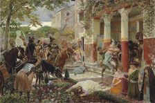 Onslaught of the Tartars. Creator: Rochegrosse, Georges Antoine (1859-1938)