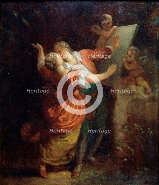 Oath to Love', middle of the 18th century. Creator: Fragonard, Jean Honoré (1732-1806).