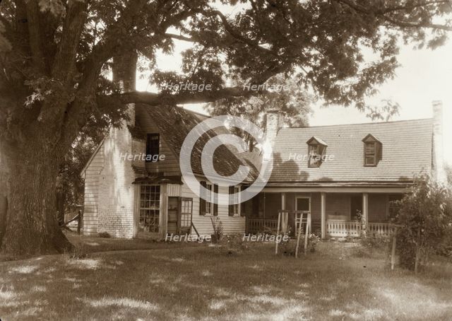 Oak Cottage, Spotsylvania County, Virginia, 1935. Creator: Frances Benjamin Johnston.