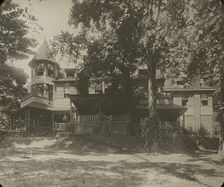 Oaklawn House, (East Side), c. 1900. Creator: Alfred Stieglitz