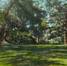 "Oakland Farm," Alfred Gwynne Vanderbilt house, East Main Road, Portsmouth, Rhode Island, 1914. Creator: Frances Benjamin Johnston