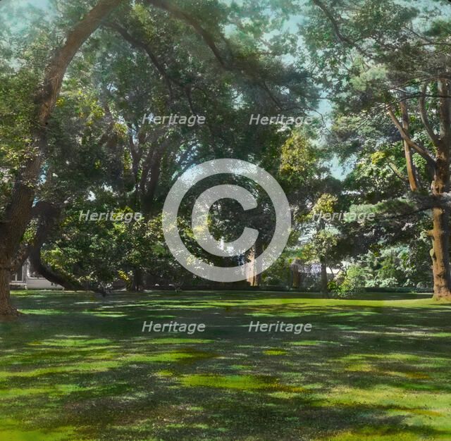 "Oakland Farm," Alfred Gwynne Vanderbilt house, East Main Road, Portsmouth, Rhode Island, 1914. Creator: Frances Benjamin Johnston.