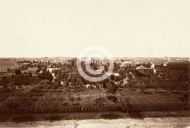 Oakland, from Military Academy, 1864, printed ca. 1876. Creator: Carleton Emmons Watkins.