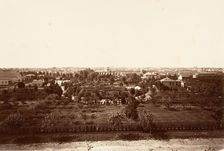 Oakland, from Military Academy, 1864, printed ca. 1876. Creator: Carleton Emmons Watkins