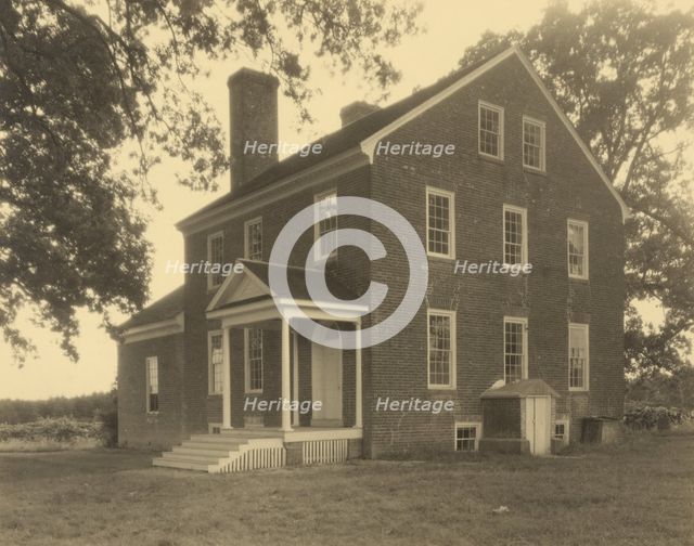 Oakley, Caroline County, Virginia, 1935. Creator: Frances Benjamin Johnston.