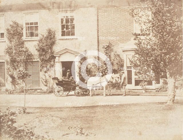 Oakley Cottage, 1853-56. Creator: John Dillwyn Llewelyn.