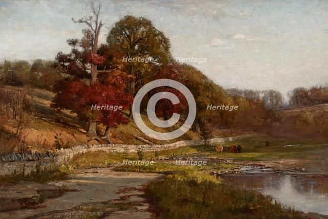 Oaks of Vernon, 1887. Creator: Theodore Clement Steele.