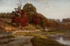Oaks of Vernon, 1887. Creator: Theodore Clement Steele