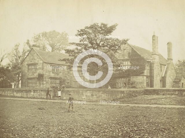 Oakwell Hall near Bristol, the Field Head of Shirley, 1860s. Creator: Unknown.