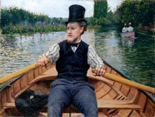 Oarsman in a Top Hat, 1878