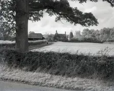 Oast houses near Goudhurst, Kent, c1955. Creator: Arthur Charles Kirby Ware