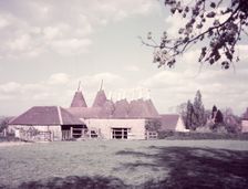 Oast houses, Sissinghurst, Kent, c1955. Creator: Arthur Charles Kirby Ware