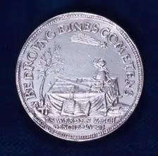 Obverse of a medal commemorating the brilliant comet of November 1618. Creator: Unknown
