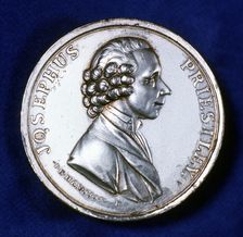 Obverse of commemorative medal for Joseph Priestley (1733-1804), 1803